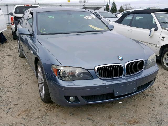 WBAHN83567DT70962 - 2007 BMW 750 GRAY photo 1