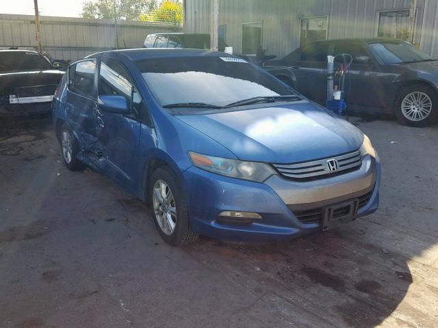 JHMZE2H79AS039731 - 2010 HONDA INSIGHT EX BLUE photo 1