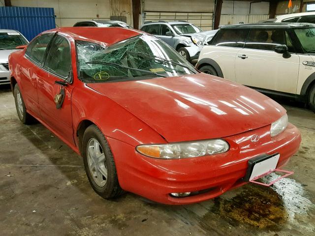 1G3NL52F23C147239 - 2003 OLDSMOBILE ALERO GL RED photo 1