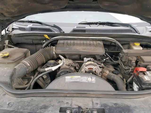 1J8HH48K67C537496 - 2007 JEEP COMMANDER BLACK photo 7