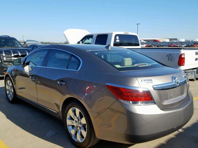 1G4GC5EG1AF293393 - 2010 BUICK LACROSSE C TAN photo 3