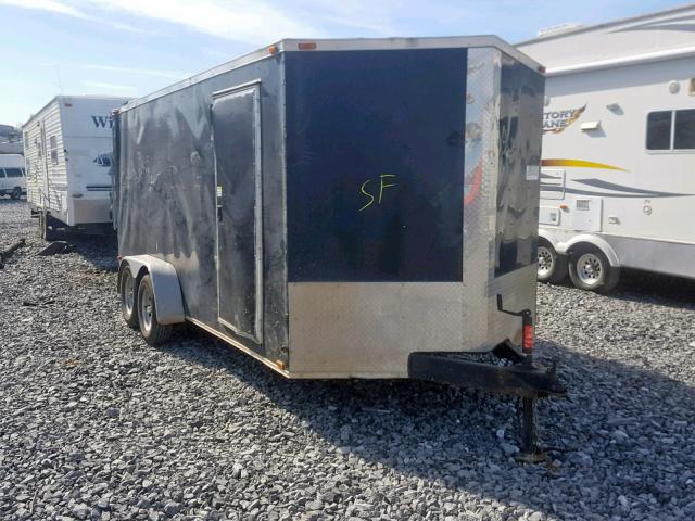 59N1E1620FB000362 - 2015 TRAIL KING ENCLOSED BLACK photo 1