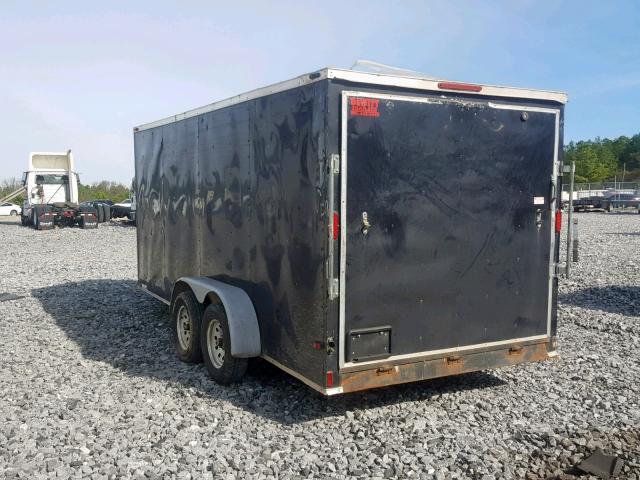 59N1E1620FB000362 - 2015 TRAIL KING ENCLOSED BLACK photo 3