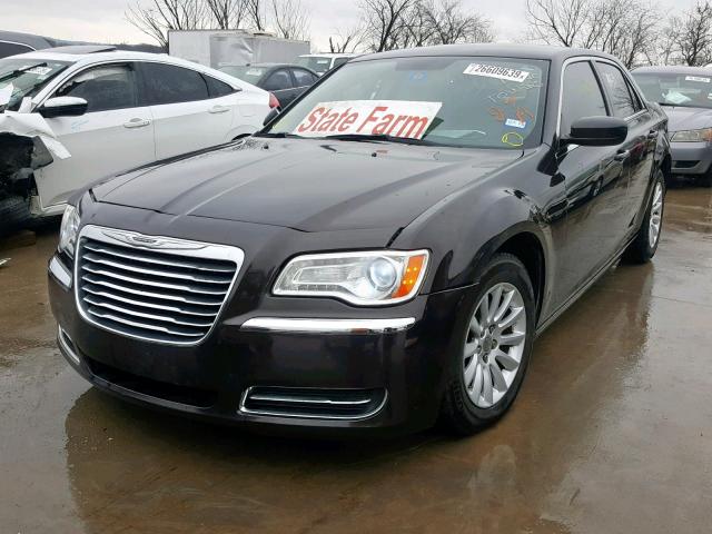 2C3CCAAGXCH173602 - 2012 CHRYSLER 300 CHARCOAL photo 2