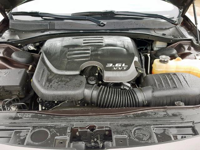 2C3CCAAGXCH173602 - 2012 CHRYSLER 300 CHARCOAL photo 7