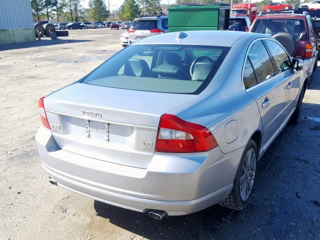 YV1AH852371046037 - 2007 VOLVO S80 V8 SILVER photo 4