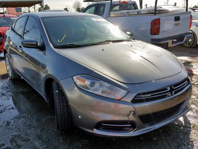 1C3CDFBA0DD702252 - 2013 DODGE DART SXT GRAY photo 1