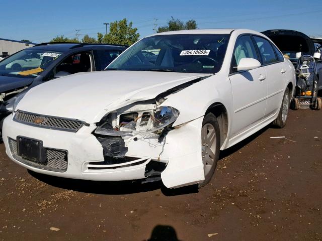 2G1WB5E37E1146467 - 2014 CHEVROLET IMPALA LIM WHITE photo 2