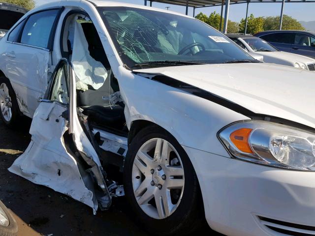 2G1WB5E37E1146467 - 2014 CHEVROLET IMPALA LIM WHITE photo 9