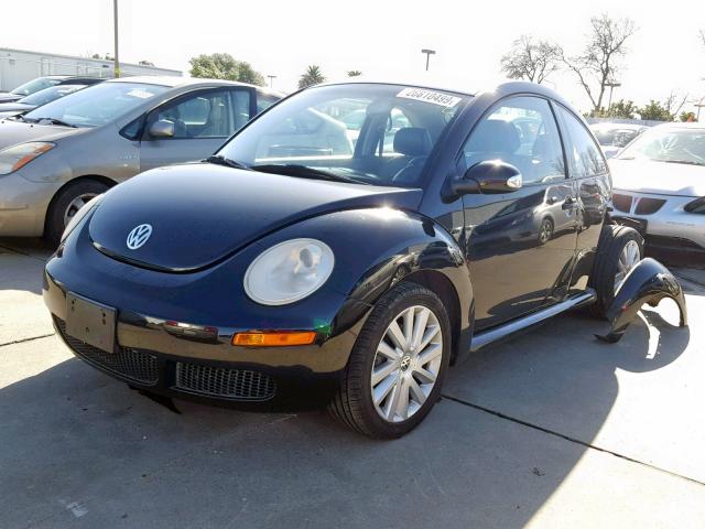 3VWRW31C58M525867 - 2008 VOLKSWAGEN NEW BEETLE Schwarz Foto 2