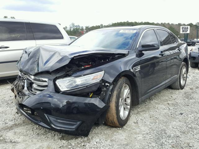 1FAHP2E83DG165875 - 2013 FORD TAURUS SEL BLACK photo 2