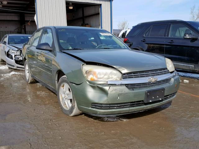 1G1ZT54855F250407 - 2005 CHEVROLET MALIBU LS GREEN photo 1