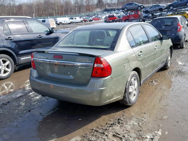 1G1ZT54855F250407 - 2005 CHEVROLET MALIBU LS GREEN photo 4