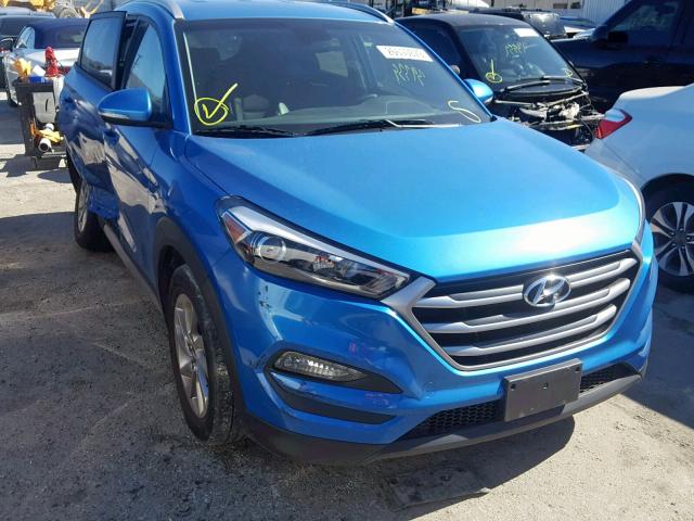 KM8J33A41HU532517 - 2017 HYUNDAI TUCSON LIM BLUE photo 1