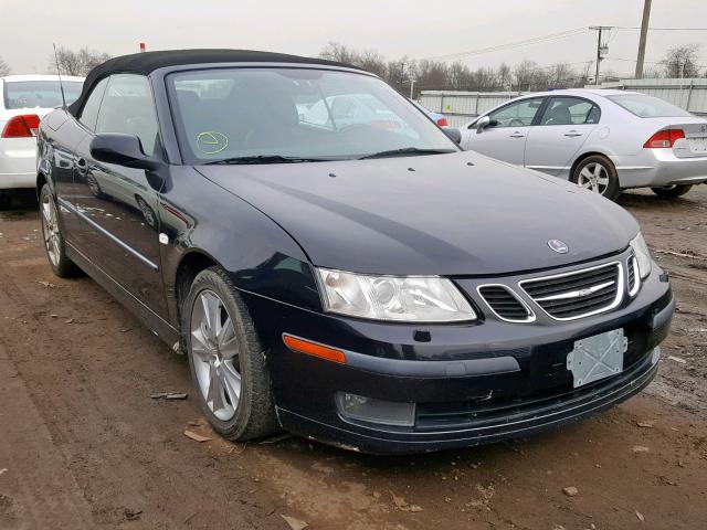 YS3FD79Y776110561 - 2007 SAAB 9-3 2.0T BLACK photo 1