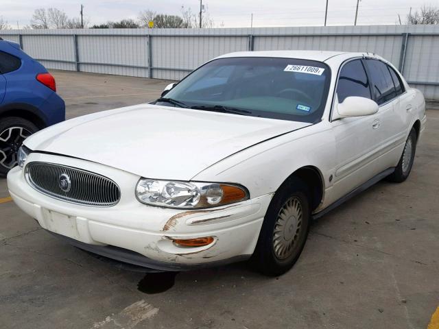 1G4HR54K51U294714 - 2001 BUICK LESABRE LI WHITE photo 2