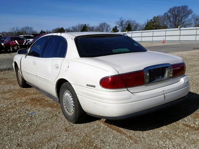 1G4HR54K51U294714 - 2001 BUICK LESABRE LI WHITE photo 3