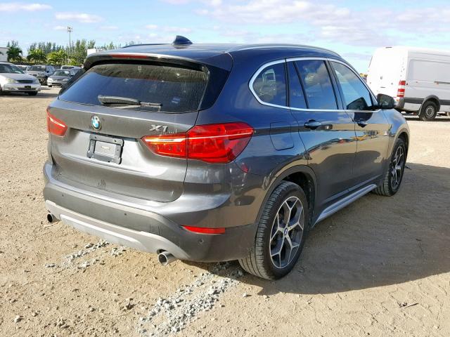 WBXHT3C39G5E55014 - 2016 BMW X1 XDRIVE2 GRAY photo 4