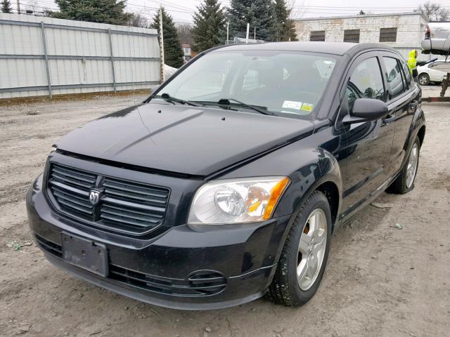 1B3CB1HA8AD619578 - 2010 DODGE CALIBER EX BLACK photo 2