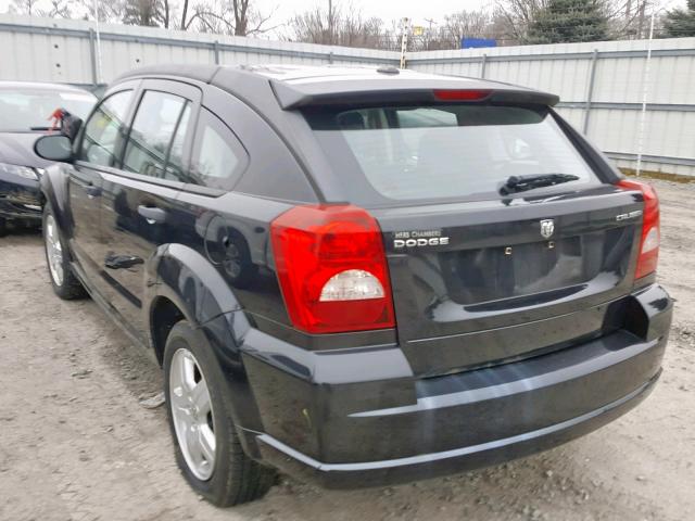 1B3CB1HA8AD619578 - 2010 DODGE CALIBER EX BLACK photo 3