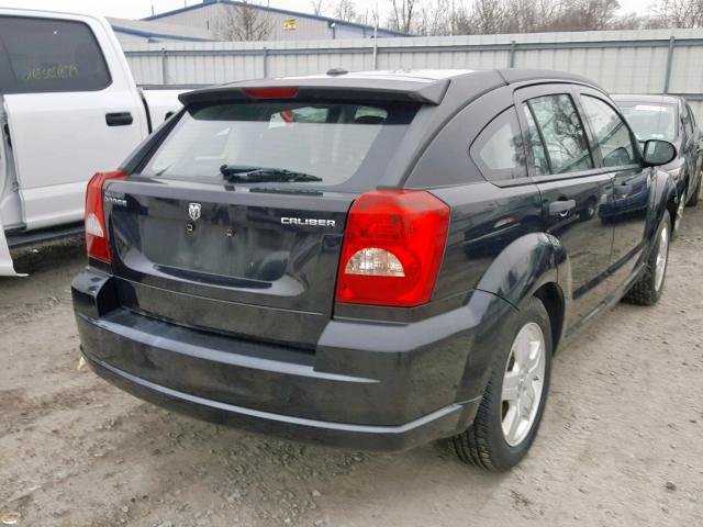 1B3CB1HA8AD619578 - 2010 DODGE CALIBER EX BLACK photo 4