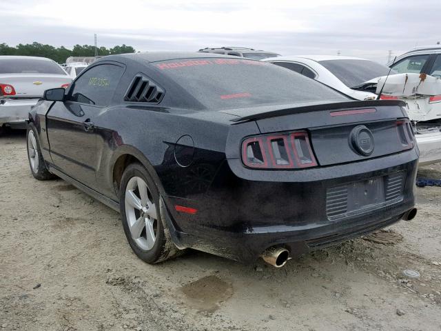 1ZVBP8CF4D5264122 - 2013 FORD MUSTANG GT BLACK photo 3