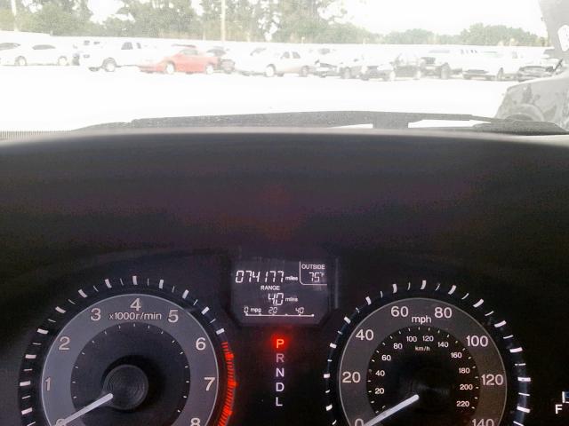 5FNRL5H63CB027235 - 2012 HONDA ODYSSEY EX CHARCOAL photo 8