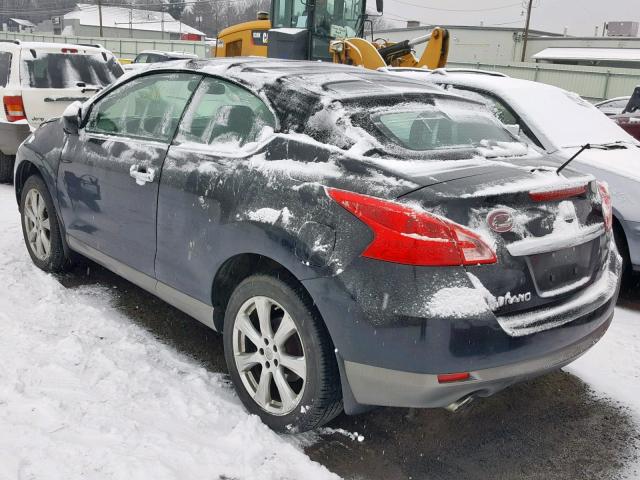 JN8AZ1FY5EW300865 - 2014 NISSAN MURANO CRO BLACK photo 3