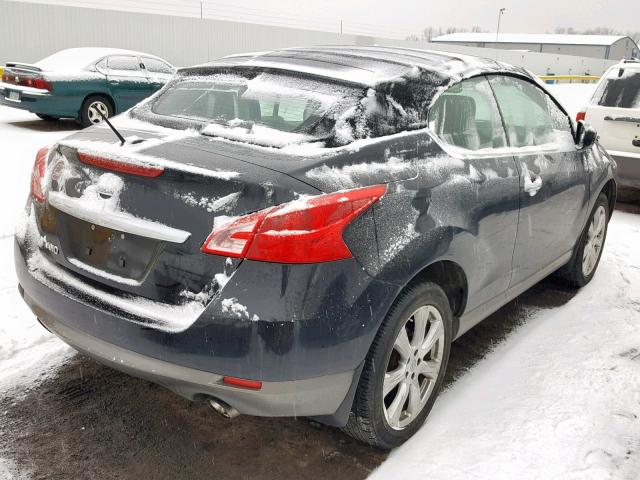 JN8AZ1FY5EW300865 - 2014 NISSAN MURANO CRO BLACK photo 4