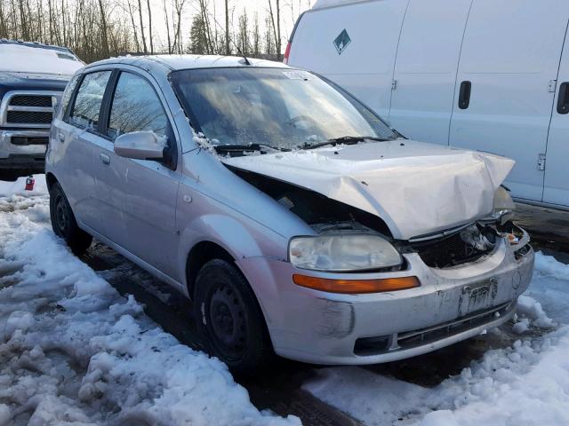 KL1TD66677B749402 - 2007 CHEVROLET AVEO BASE ნაცრისფერი ფოტო 1