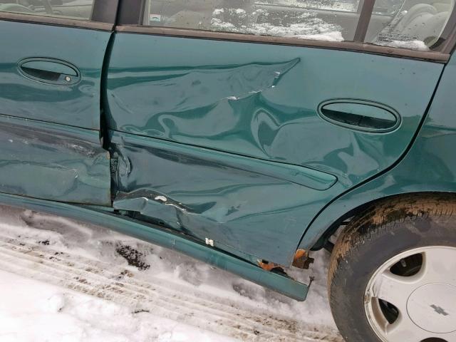 1G1NE52J3Y6317329 - 2000 CHEVROLET MALIBU LS Yaşıl foto 10