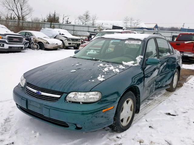 1G1NE52J3Y6317329 - 2000 CHEVROLET MALIBU LS Yaşıl foto 2