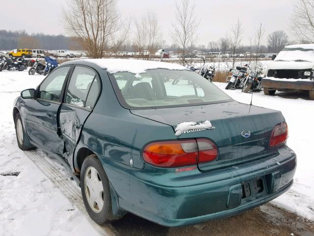 1G1NE52J3Y6317329 - 2000 CHEVROLET MALIBU LS Yaşıl foto 3