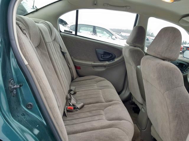 1G1NE52J3Y6317329 - 2000 CHEVROLET MALIBU LS Yaşıl foto 6