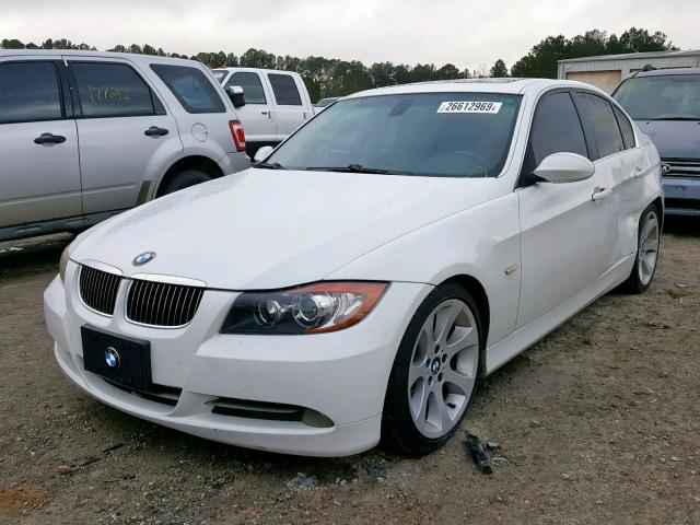 WBAVB33596KS36715 - 2006 BMW 330 I WHITE photo 2