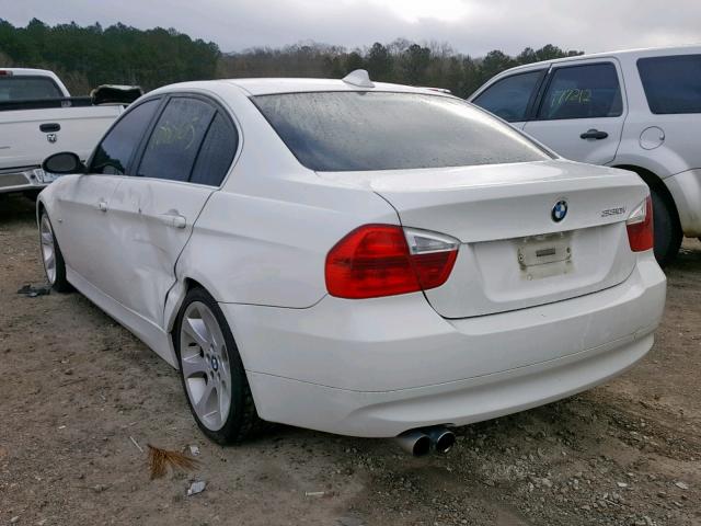 WBAVB33596KS36715 - 2006 BMW 330 I WHITE photo 3