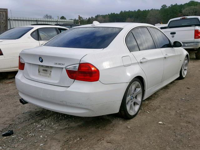 WBAVB33596KS36715 - 2006 BMW 330 I WHITE photo 4