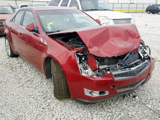 1G6DV57VX80188137 - 2008 CADILLAC CTS HI FEA RED photo 1