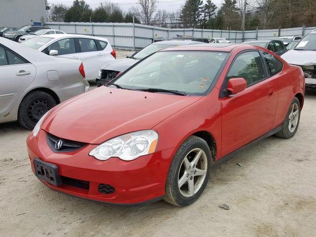 JH4DC54824S010592 - 2004 ACURA RSX RED photo 2