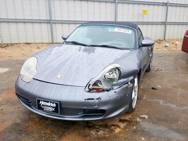 WP0CA298X3U620298 - 2003 PORSCHE BOXSTER GRAY photo 9