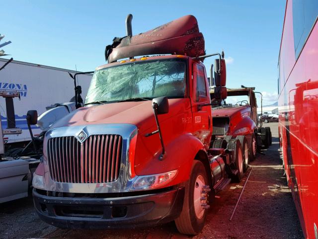 1HSHXAHR56J249007 - 2006 INTERNATIONAL 8000 8600 RED photo 2