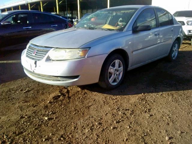 1G8AZ55F56Z103353 - 2006 SATURN ION LEVEL SILVER photo 2
