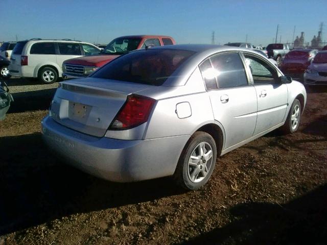 1G8AZ55F56Z103353 - 2006 SATURN ION LEVEL SILVER photo 4