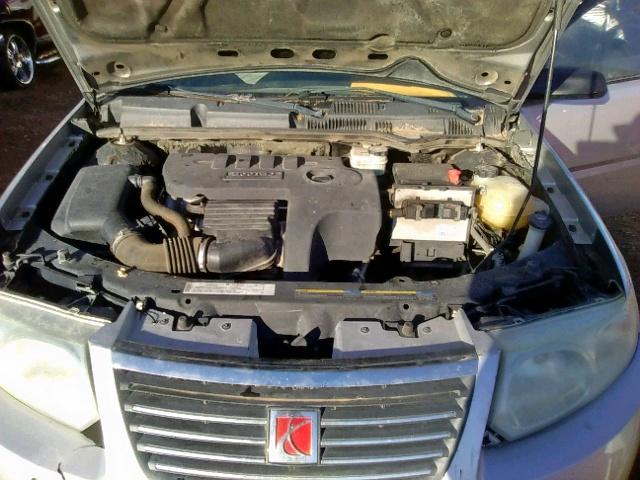 1G8AZ55F56Z103353 - 2006 SATURN ION LEVEL SILVER photo 7