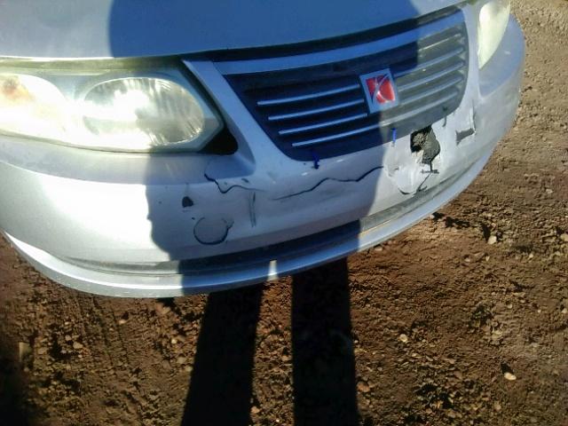 1G8AZ55F56Z103353 - 2006 SATURN ION LEVEL SILVER photo 9