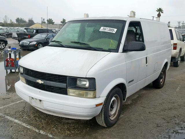 1GCDM19W5YB208930 - 2000 CHEVROLET ASTRO WHITE photo 2