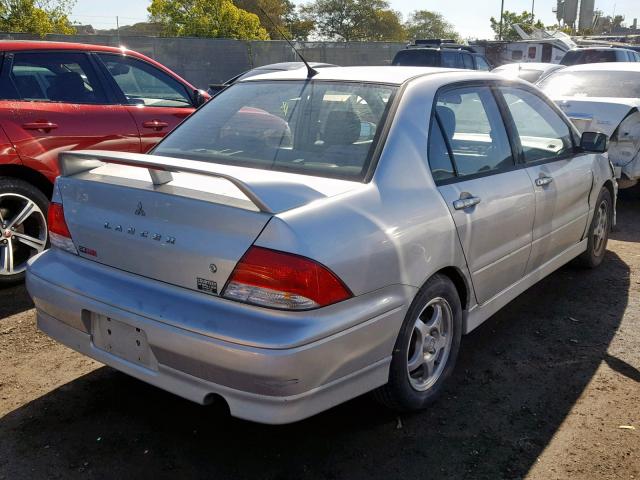 JA3AJ86E13U048444 - 2003 MITSUBISHI LANCER OZ GRAY photo 4