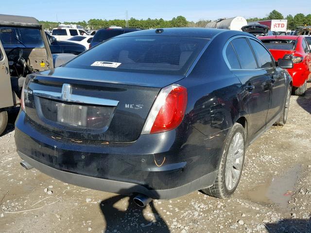 1LNHM93R59G635429 - 2009 LINCOLN MKS BLACK photo 4