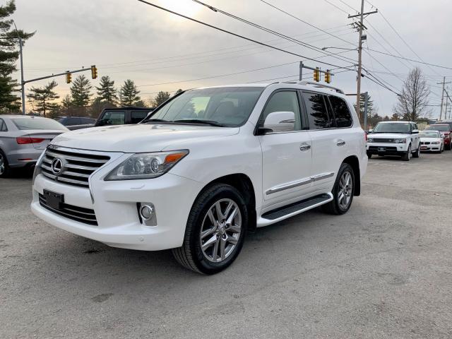 JTJHY7AX6D4123541 - 2013 LEXUS LX 570 WHITE photo 1