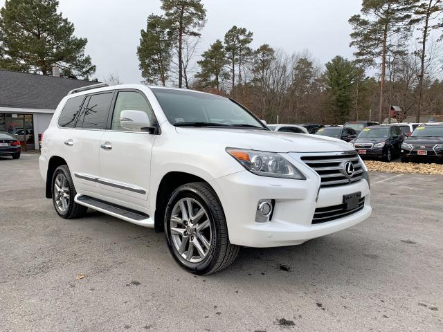 JTJHY7AX6D4123541 - 2013 LEXUS LX 570 WHITE photo 2